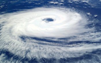 "Cyclone Catarina from the ISS on March 26 2004" by Astronaut photograph ISS008-E-19646