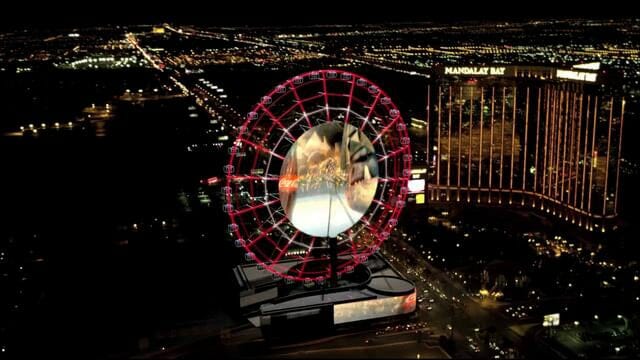 Completed SkyVue Observation Wheel in Las Vegas, NV. 