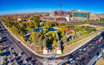 UC Health Campus under construction