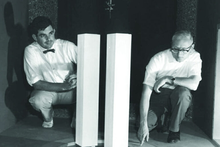 Cermak Peterka Twin Towers Wind Test