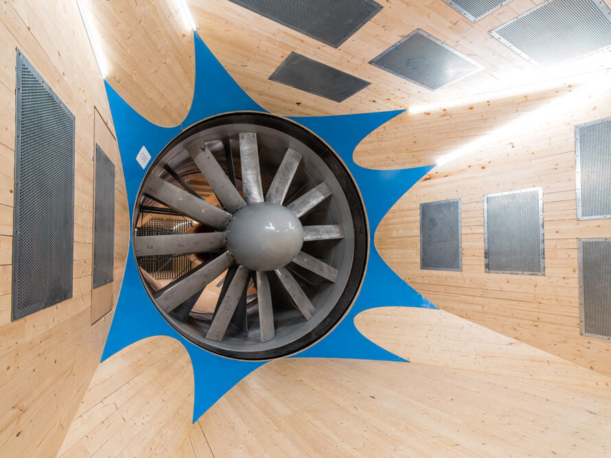 Windsor ABL wind tunnel fan
