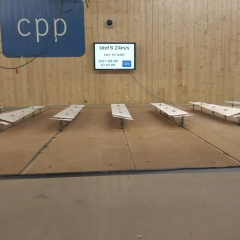 Aeroelastic solar tracker Testing Thumbnail