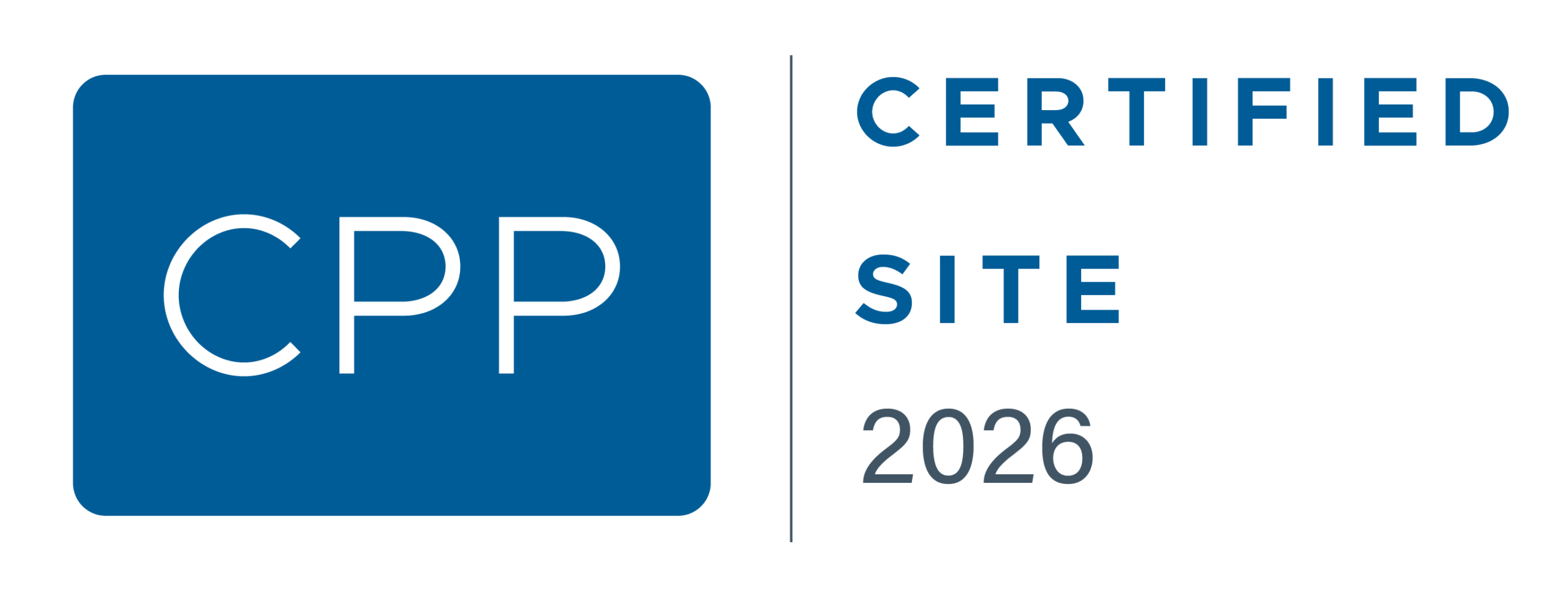 CPP Certified Site logo 2026